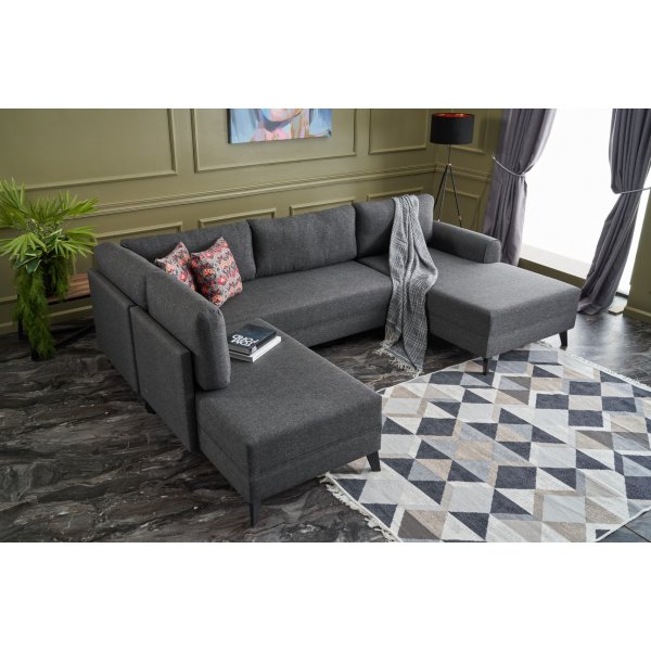 Canapé-lit Belen - Anthracite Canapé-lit Belen - Anthracite