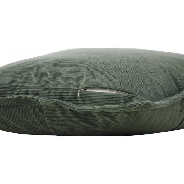 Lykke kuddfodral 50 x 50 cm - Mrkgrn