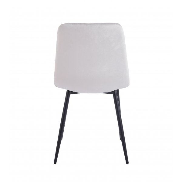 Delta matstol beige sammet Delta matstol beige sammet