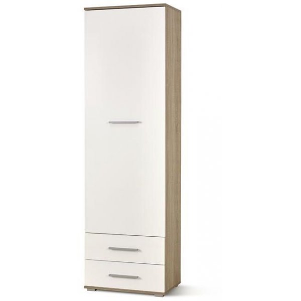 Garderob Abdel 200x60 cm - Vit/ek