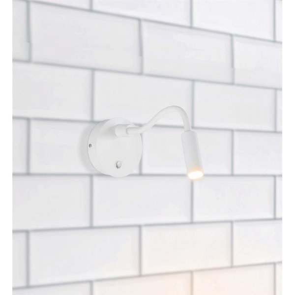 Karli v�gglampa - Vit