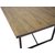 Herrljunga matbord 250 cm - Svart/teak