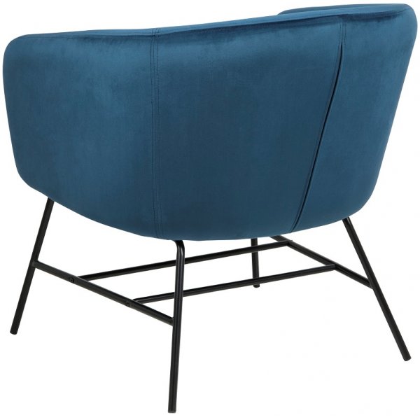 Fauteuil Ramsey - Bleu/noir Fauteuil Ramsey - Bleu/noir