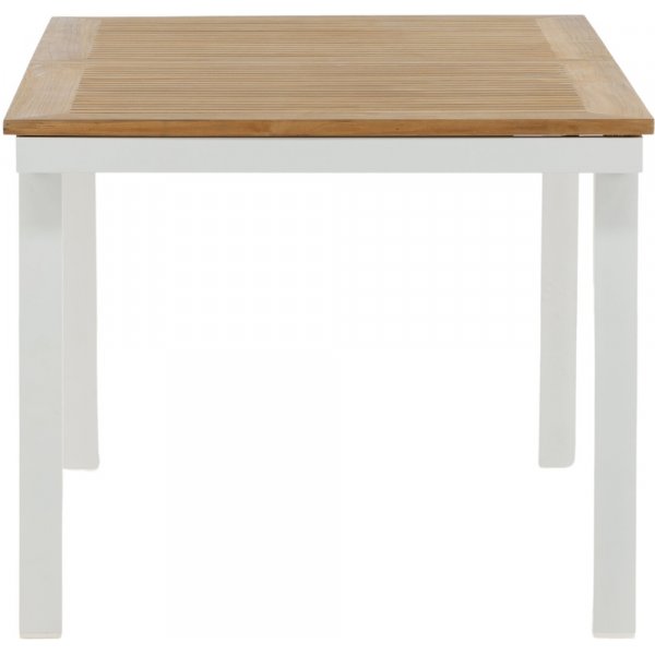 Panama matbord 160 x 90 cm - Natur/Vit