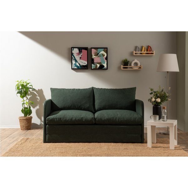 Saga 2-sits bddsoffa XL - Grn