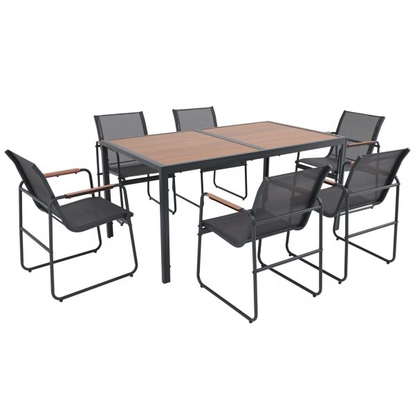 Matgrupp; 6 stolar med bord - Lagun Matgrupp; 6 stolar med bord - Lagun