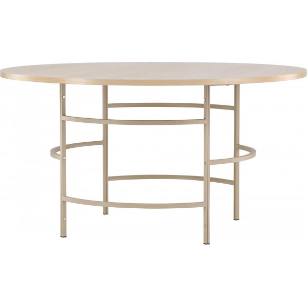 Copenhagen matbord �140 cm - Whitewash/beige