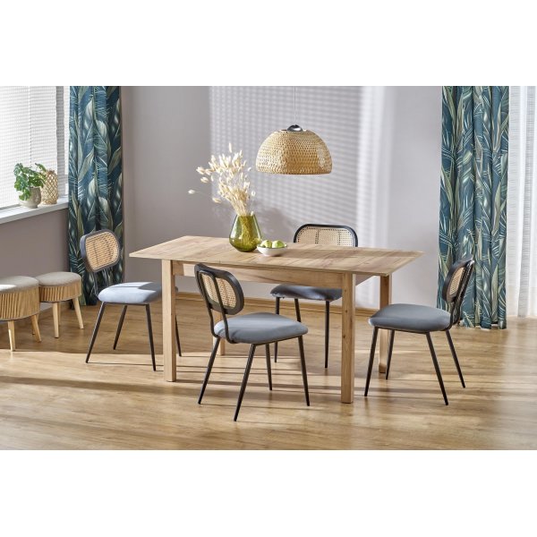 Table à manger Adélé 118-158 cm - Chêne artisanal Table à manger Adélé 118-158 cm - Chêne artisanal