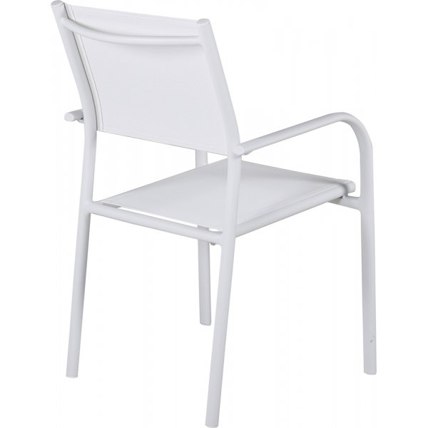 Santorini matstol - Vit Santorini matstol - Vit