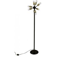 Golvlampa Stråla - Mässing / Svart Golvlampa Stråla - Mässing / Svart