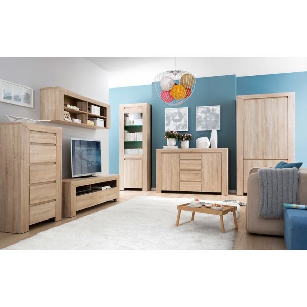 Clark vitrinskåp - Ek Clark vitrinskåp - Ek