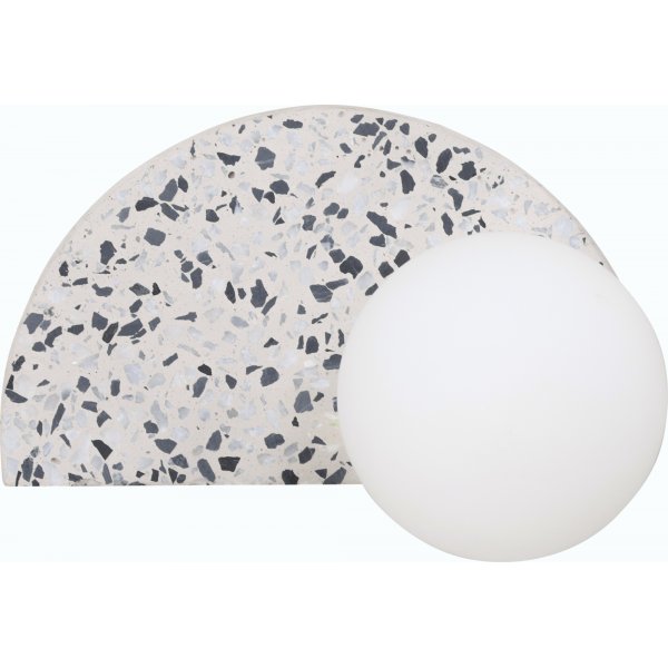 Abbeville wandlamp - Wit