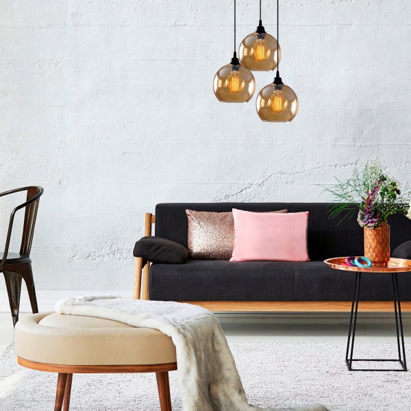 Plafonnier Gullvi 21 - Or/noir Plafonnier Gullvi 21 - Or/noir