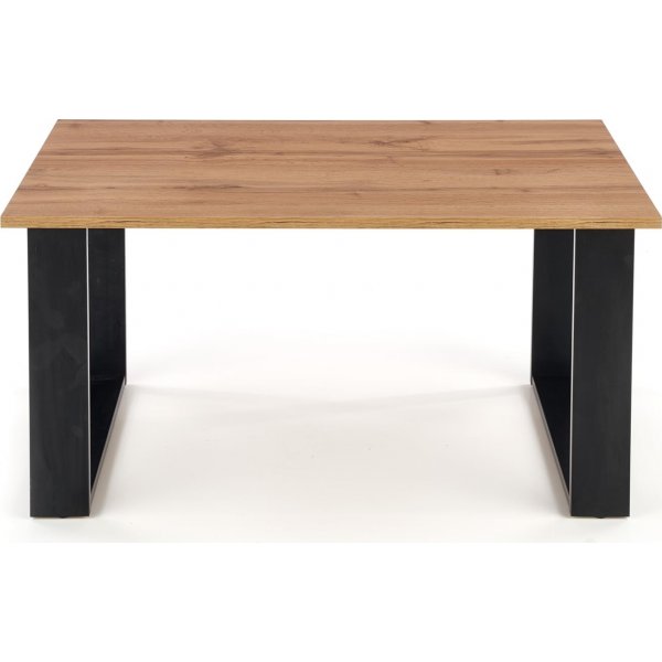 Table basse moulue 100 x 64 cm - Noir Table basse moulue 100 x 64 cm - Noir