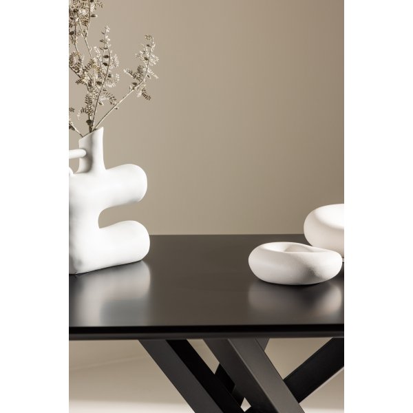 Piazza soffbord 100 x 60 cm - Svart Piazza soffbord 100 x 60 cm - Svart