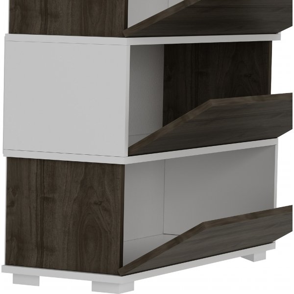 Aris skoskåp - Valnöt/vit Aris skoskåp - Valnöt/vit