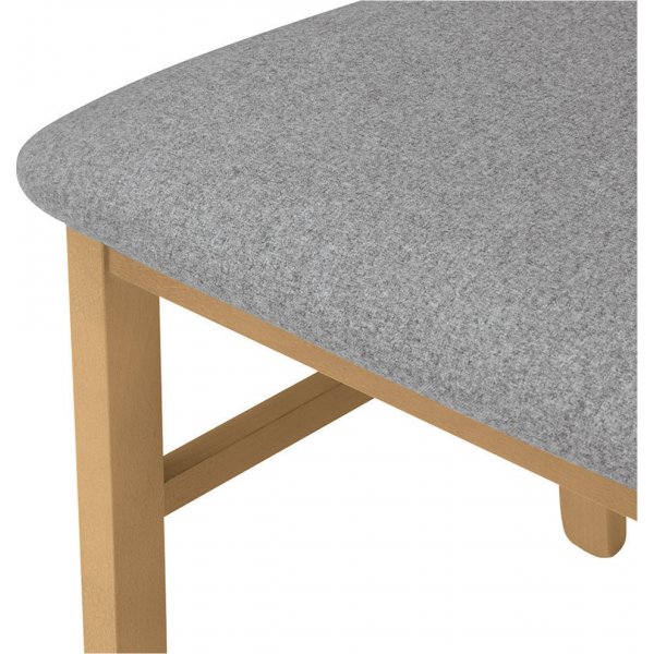 Chaise de salle à manger Robi - Gris/chêne Chaise de salle à manger Robi - Gris/chêne