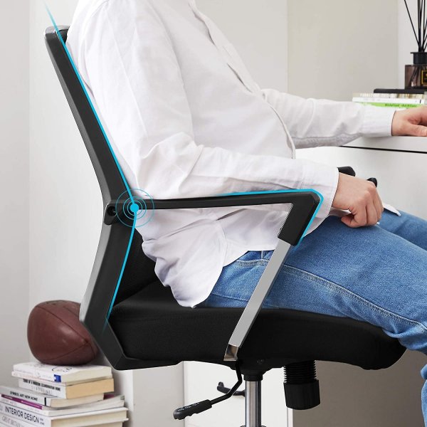 Chaise de bureau Hobart - Noir Chaise de bureau Hobart - Noir