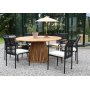 Matbord i teak 150 cm - Salt