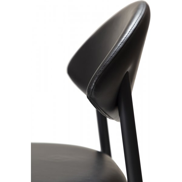 Chaise de salle à manger Tush - PU noir Chaise de salle à manger Tush - PU noir