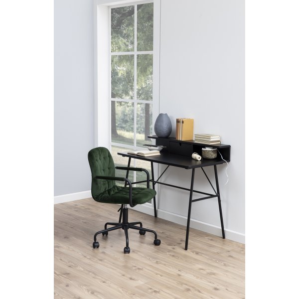 Bureau Pascal 89 cm - Noir Bureau Pascal 89 cm - Noir