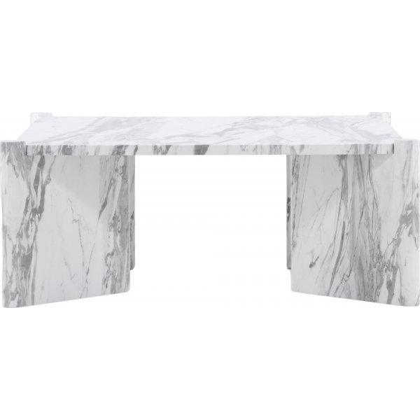 Table basse Rogaland 100 x 100 cm - Blanc Table basse Rogaland 100 x 100 cm - Blanc