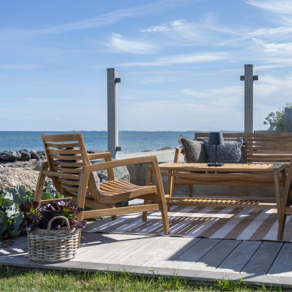 Pina matta 300 x 200 cm - Beige/Offwhite