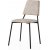 Chaise de salle  manger Lima, lot de 2 - cru