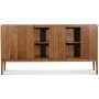 Nova sideboard med skjutdrrar - Valnt