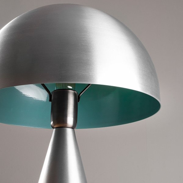 Dodo bordslampa - Silver/turkos Dodo bordslampa - Silver/turkos