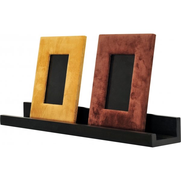 Cadre photo Frikk 60 cm - Bouleau laqué noir Cadre photo Frikk 60 cm - Bouleau laqué noir