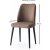 Lot de 2 chaises de salle  manger Luna - Marron