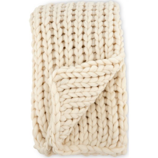 Hägg pläd 130x170 cm - Beige Hägg pläd 130x170 cm - Beige