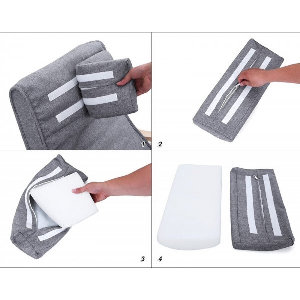 Chaise berçante Ubbe - Gris foncé Chaise berçante Ubbe - Gris foncé