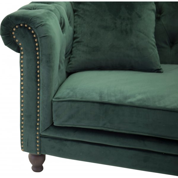 Canapé 3 places Alice - Vert Canapé 3 places Alice - Vert