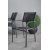 Paola utematgrupp med 6 st Santorini stolar - Svart/Natur