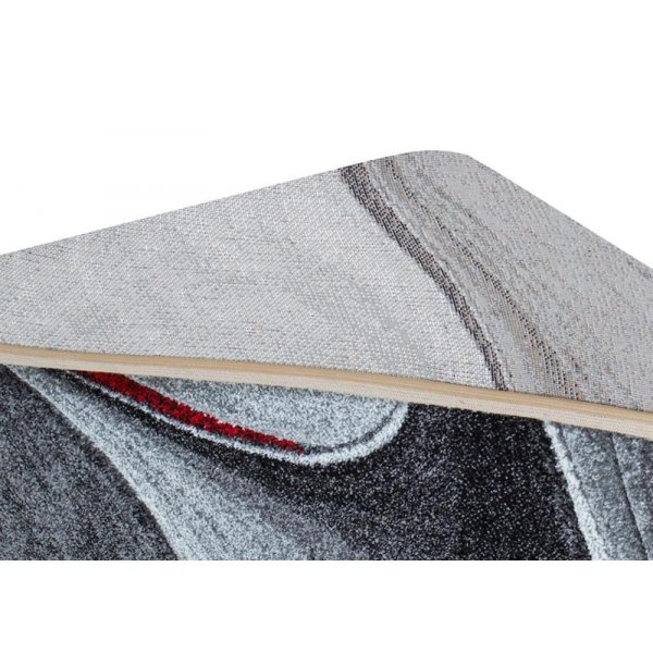 Machinaal geweven vloerkleed Arvel - Rood