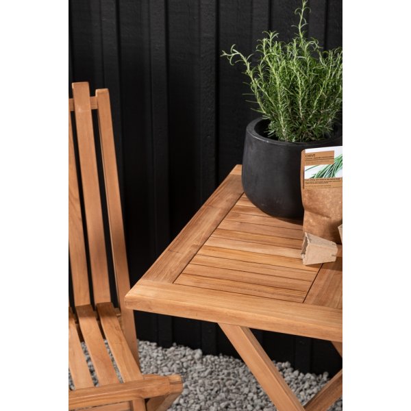 Kenya utematgrupp med 2 st Ghana stolar - Teak Kenya utematgrupp med 2 st Ghana stolar - Teak