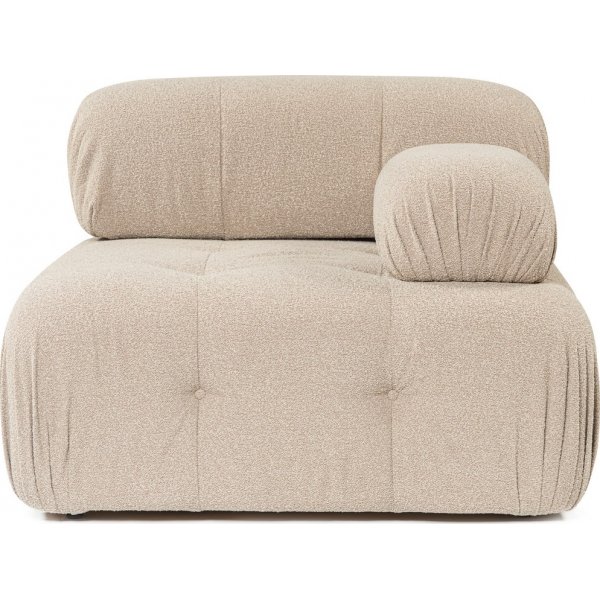 Blanca högermodul - Mörk beige Blanca högermodul - Mörk beige