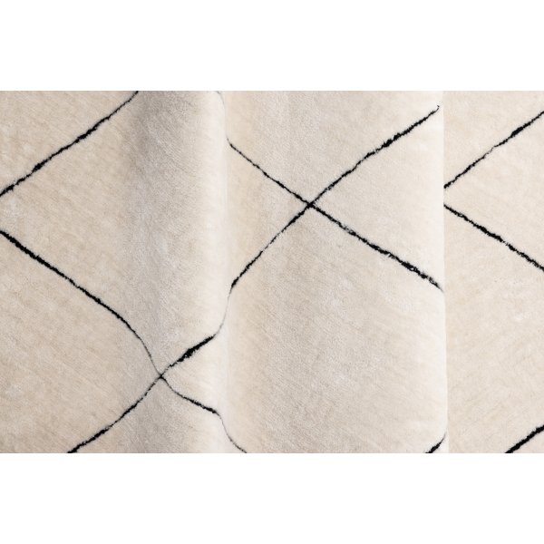 Tapis Patrik - Noir/blanc Tapis Patrik - Noir/blanc