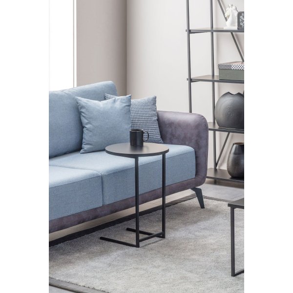 Mitazor sidobord Ø38 cm - Svart Mitazor sidobord Ø38 cm - Svart