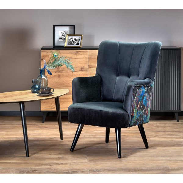 Fauteuil Gopani - Noir