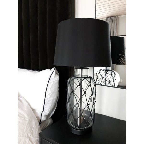 Marine bordslampa - Svart/klar Marine bordslampa - Svart/klar