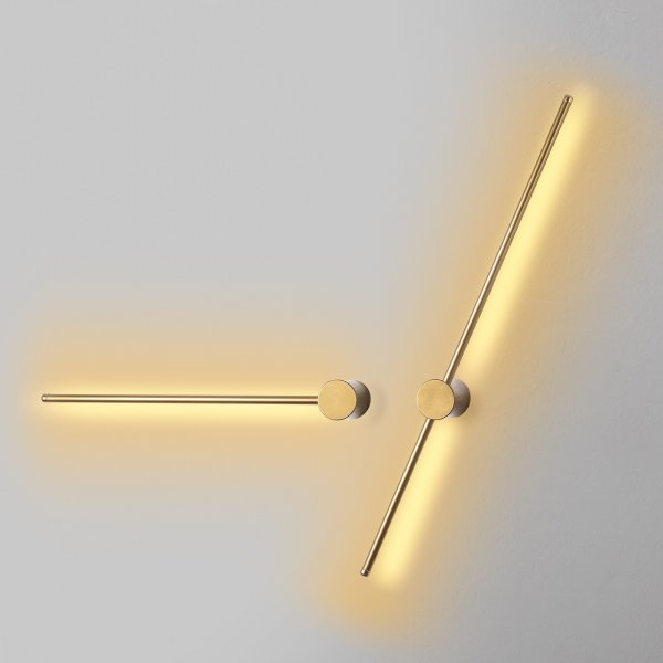 Glavo wandlamp 3 - Goud