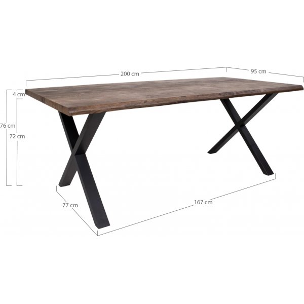 Toulon matgrupp - Rkt oljad ek/ljusbrun