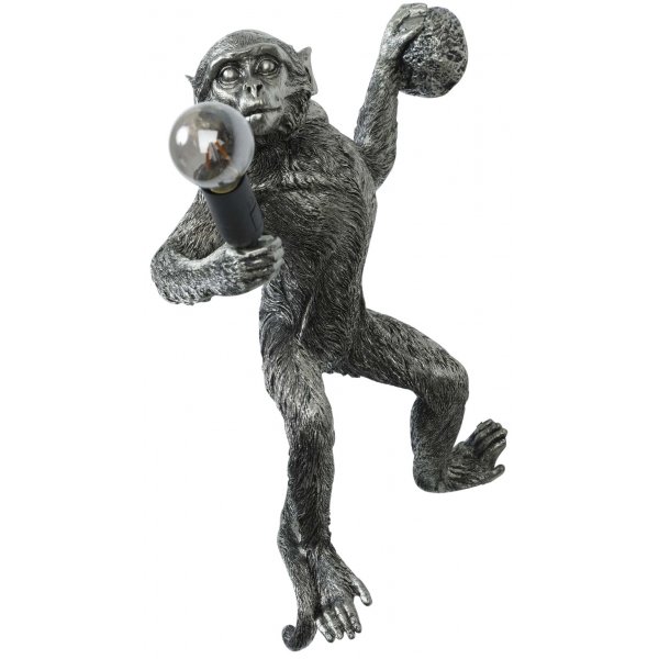 Monkey vgglampa H40 - Silver
