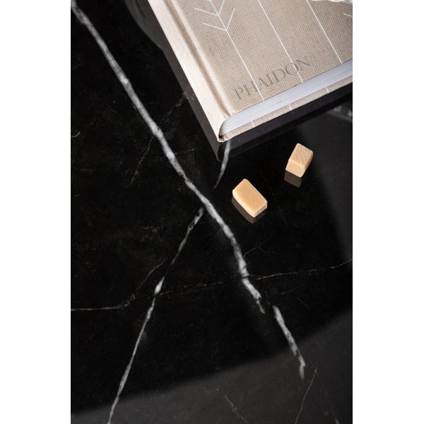 Michel soffbord 80 x 80 cm - Svart