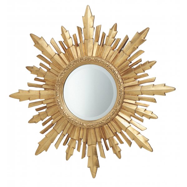 Louis spegel guld Diameter 70 cm