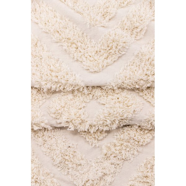 Tapis en coton Kleva - Blanc Tapis en coton Kleva - Blanc