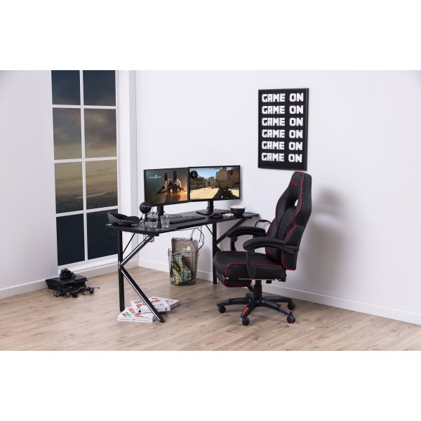 Bureau Ninja | table d'ordinateur - Gris (140 cm) Bureau Ninja | table d'ordinateur - Gris (140 cm)